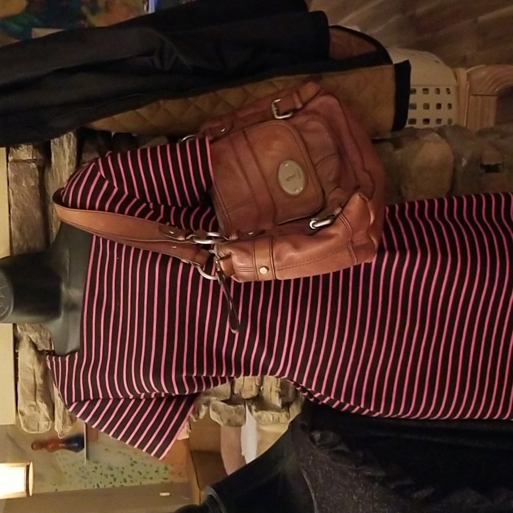 Fossil long live vintage large satchel! SO PRETTY! - Picture 14 of 14